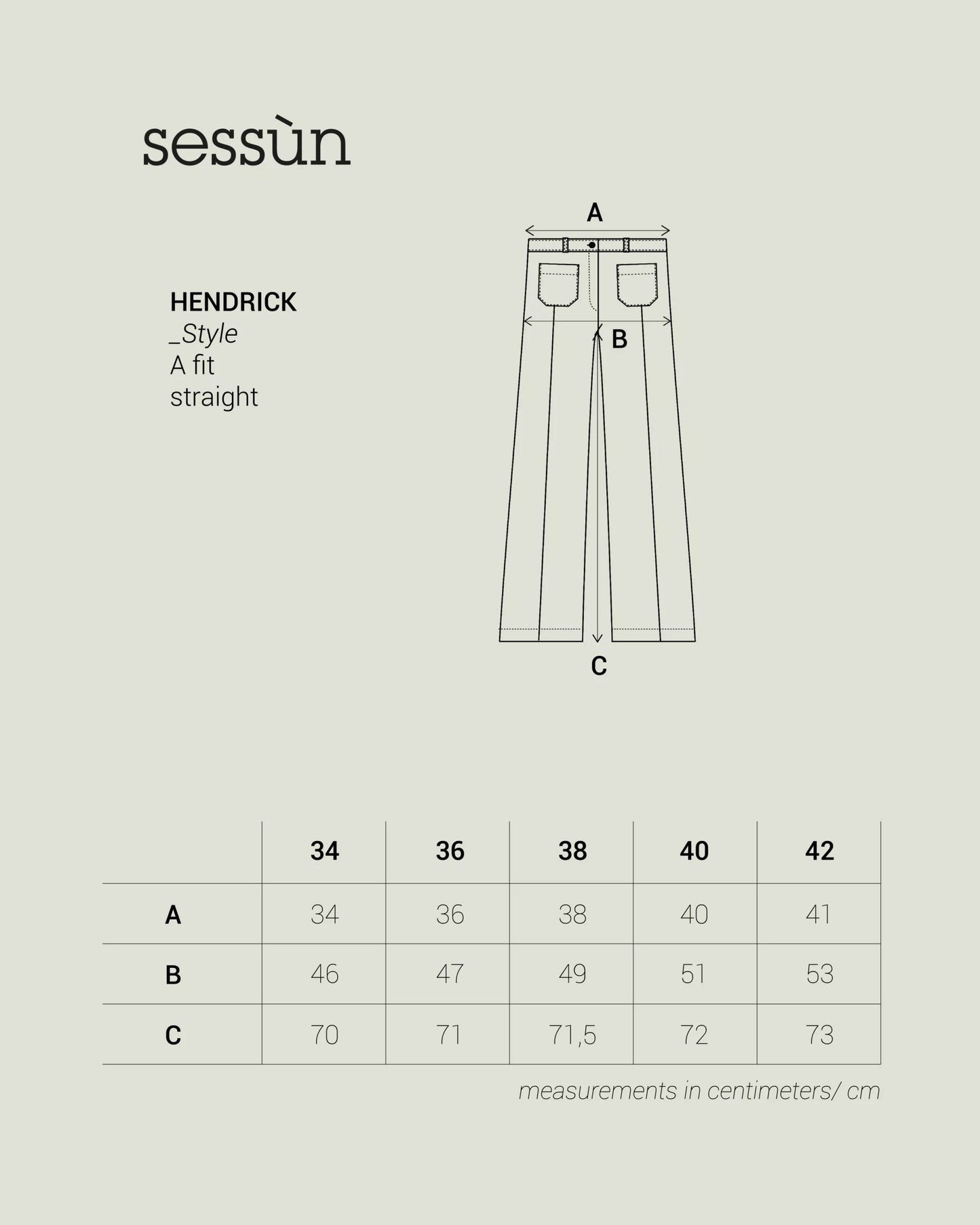 Pants Hendrick Sauge