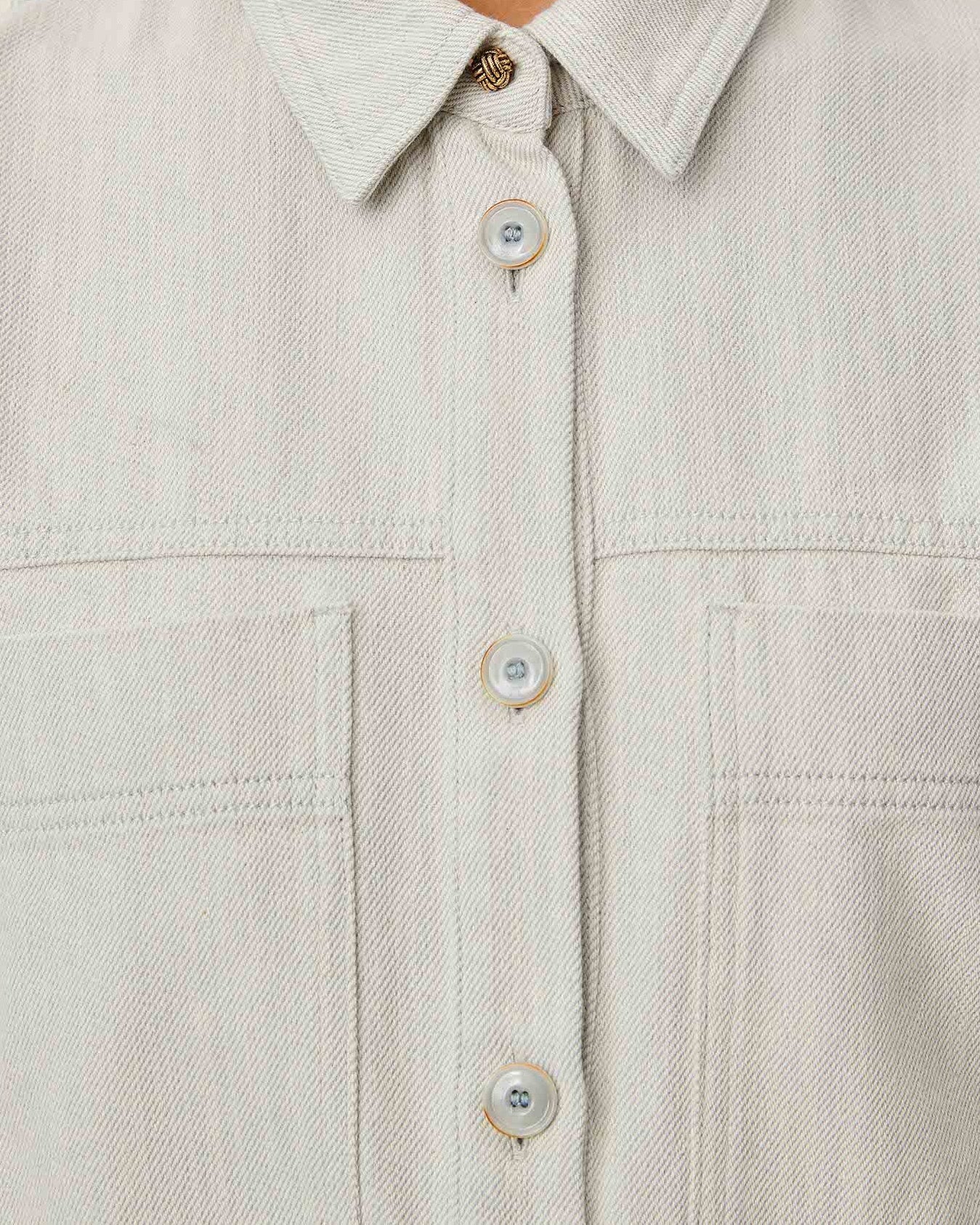 Denim Shirt Leone Icy