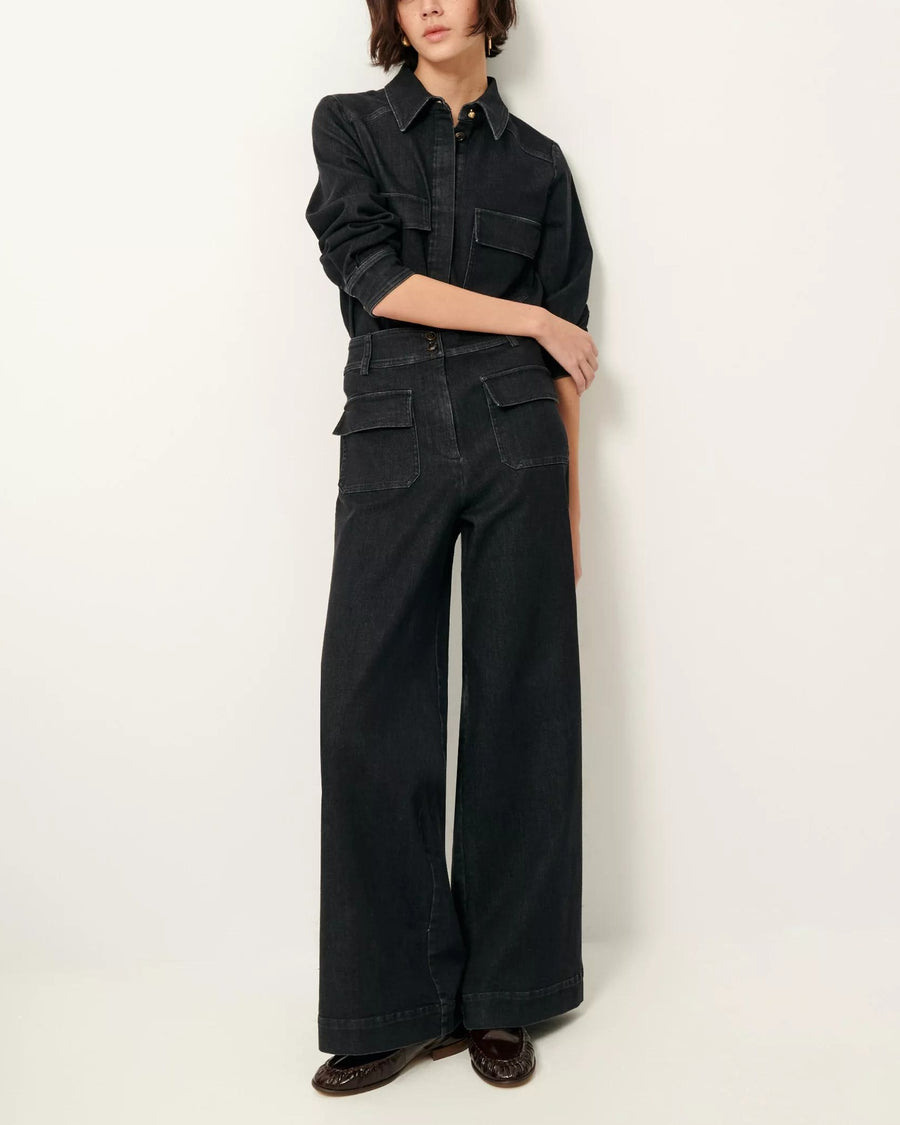 Jeans Manhattan Denim-Black