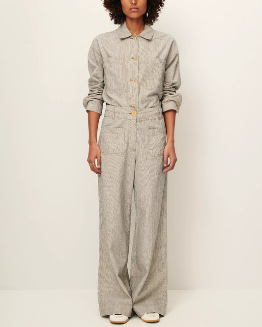 Pants Manhatti Whiblack