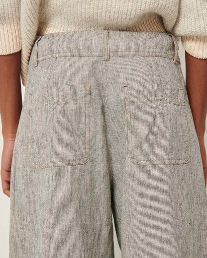 Pants Manhatti Whiblack