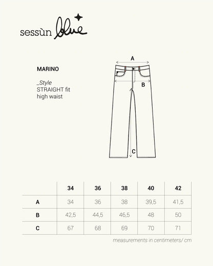 Jeans Marino Melody-Blue