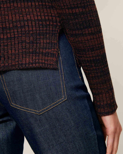 Cardigan Mokashi Navybrown