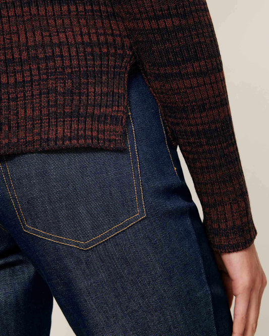 Cardigan Mokashi Navybrown