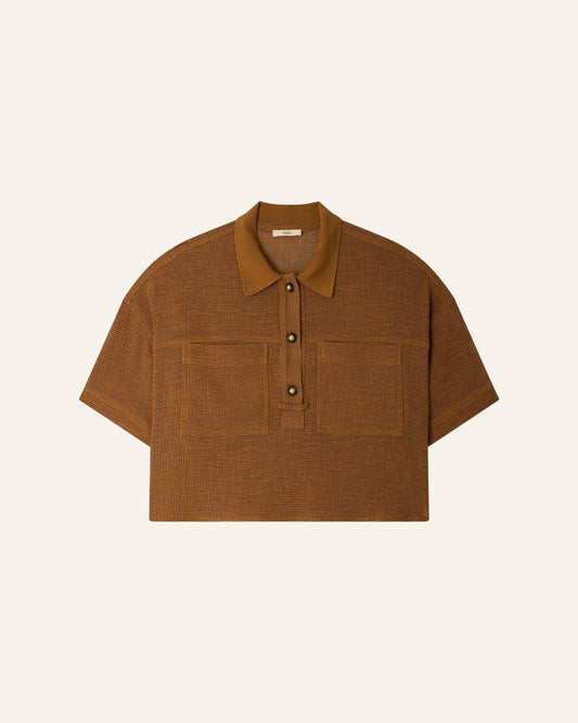 Blouse Paulo Amber-Brown