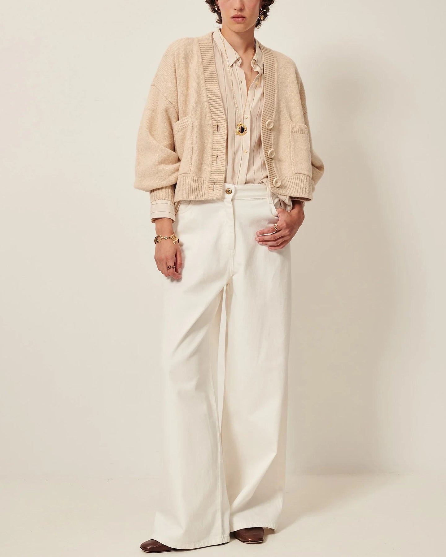 Cardigan Rossato Fleur-De-Sel