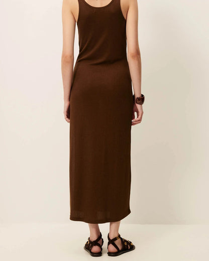 Women's Dress Lightweight Ribbed Jersey Knit - Baobab