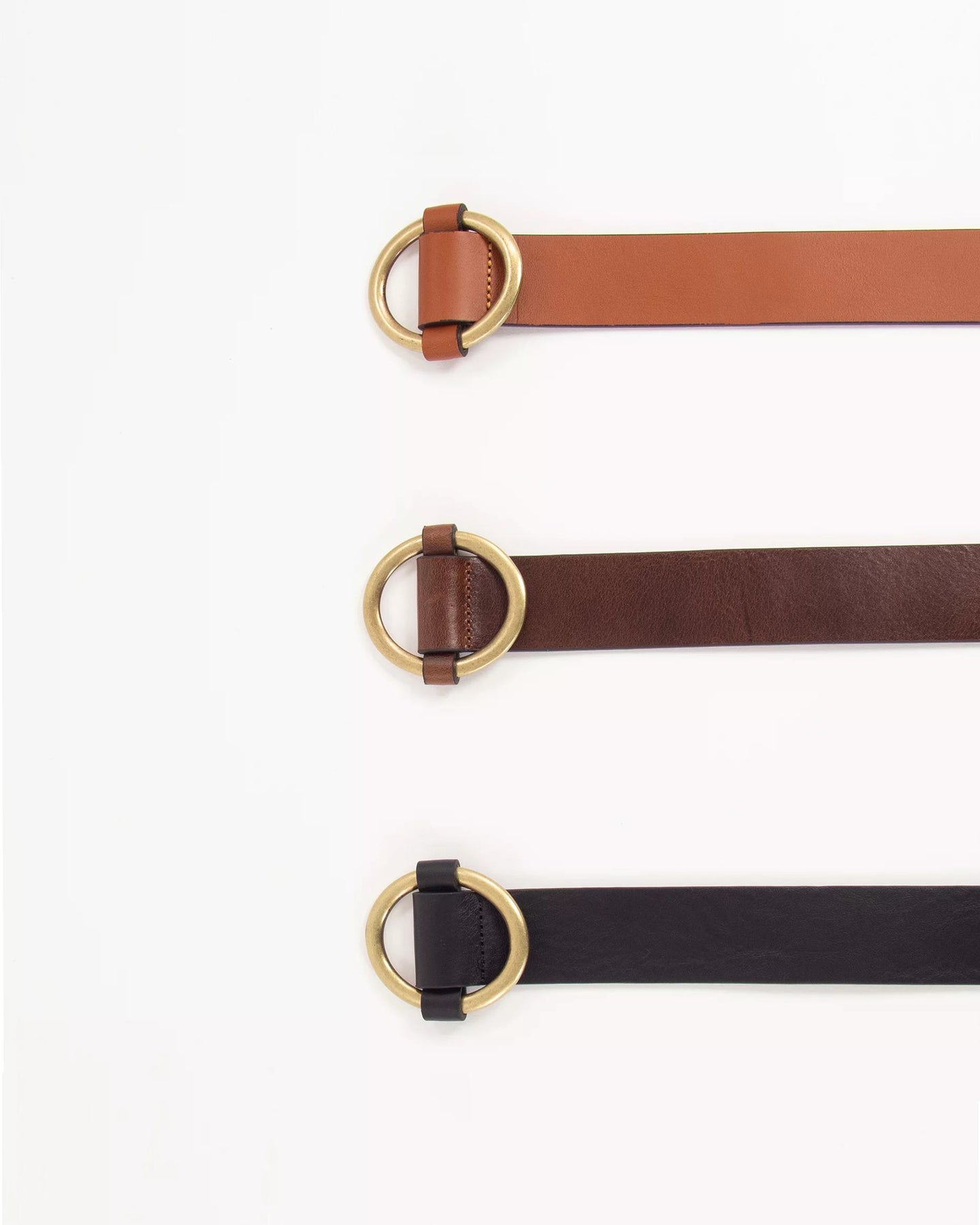 Belt Tisao Golden-Brown