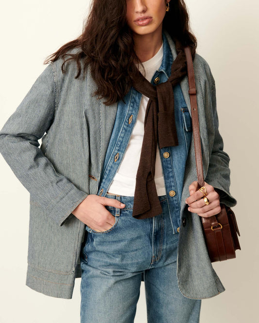 Unisex Jacket Gots Certified Organic Cotton - Sandblack