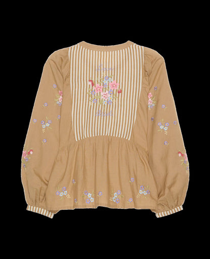 Blouse Bellisima Top Light-Hazel