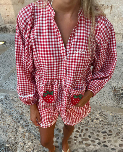 SISSEL EDELBO-588 BOBBIE TOP-RED CHECKS_02.jpg
