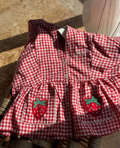 SISSEL EDELBO-588 BOBBIE TOP-RED CHECKS_04.jpg