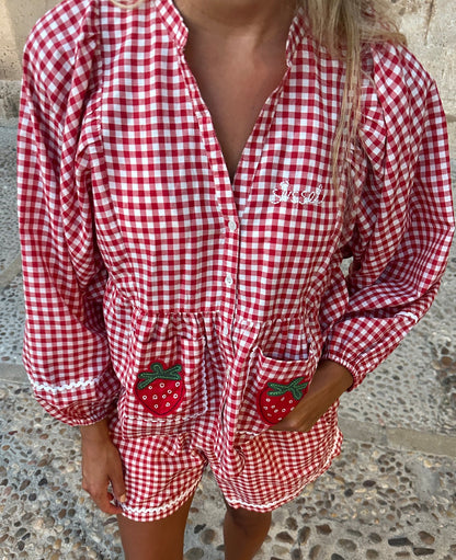 SISSEL EDELBO-588 BOBBIE TOP-RED CHECKS_06.jpg
