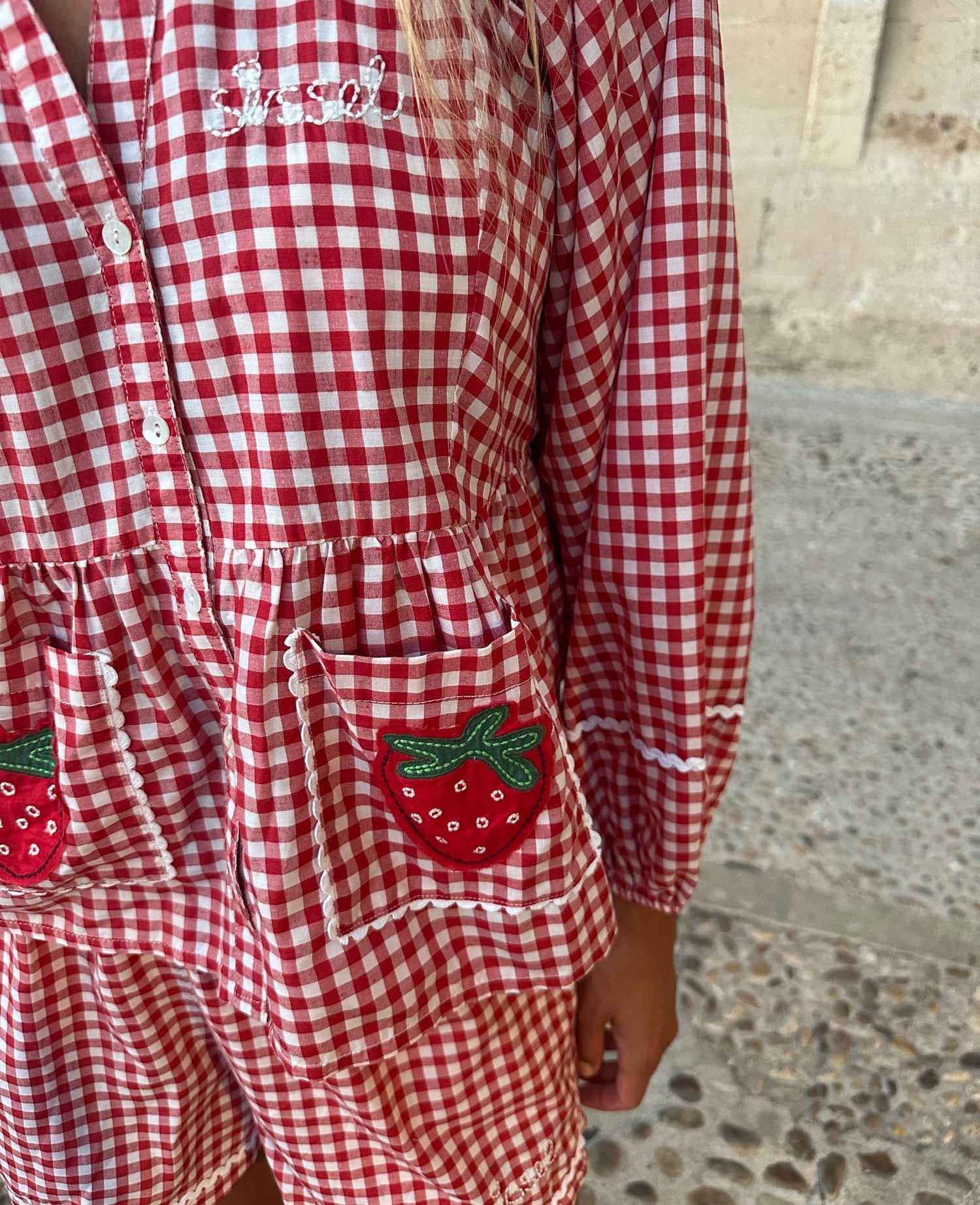 SISSEL EDELBO-588 BOBBIE TOP-RED CHECKS_07.jpg