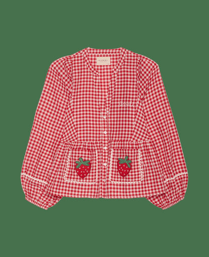 SISSEL EDELBO-588 BOBBIE TOP-RED CHECKS_08.jpg