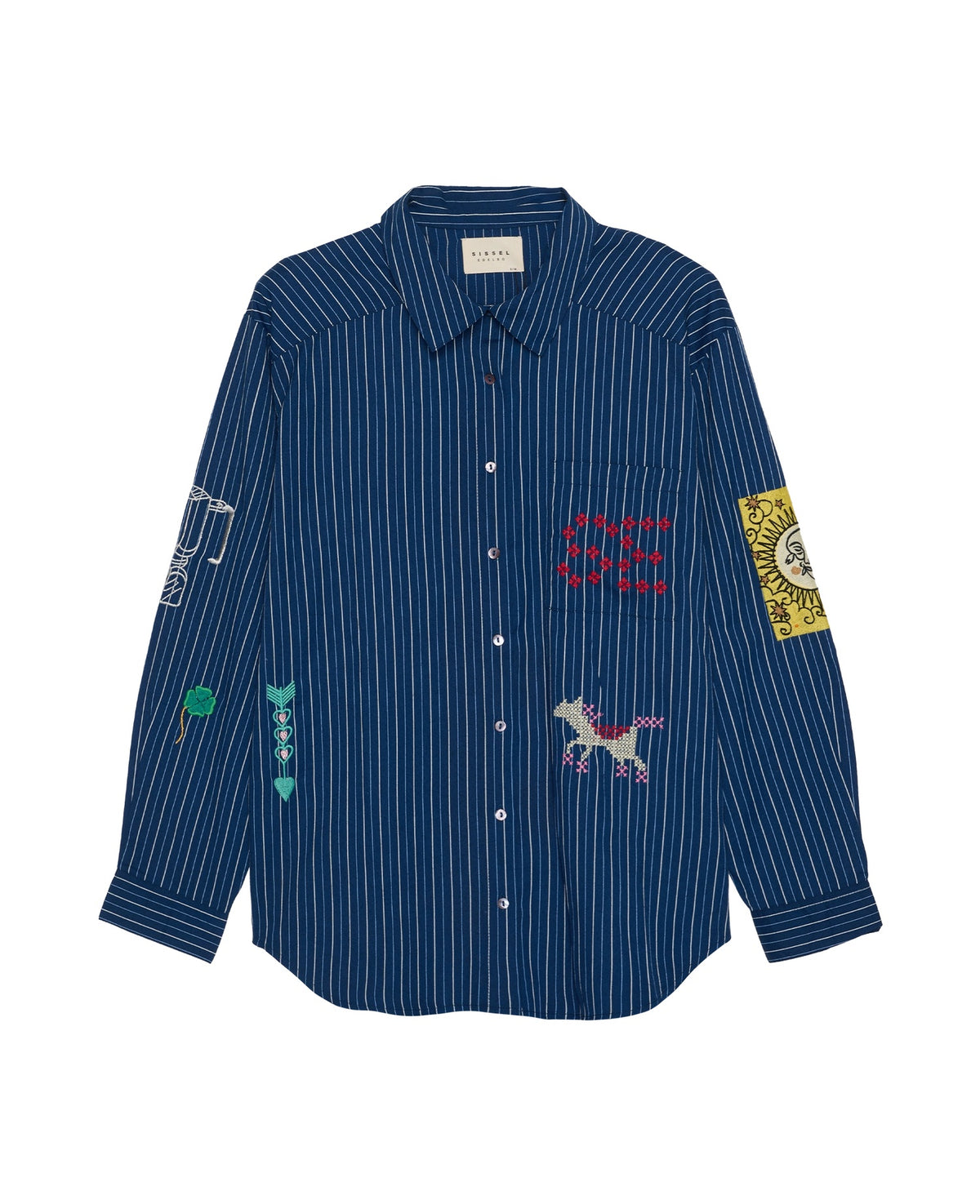 SISSEL EDELBO-588 BRENNA SHIRT-NAVY STRIPES_06.jpg