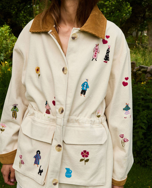 Jacket Cara Jacket White-Swan