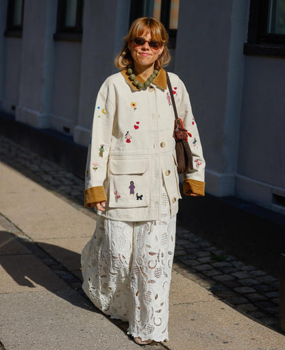 Jacket Cara Jacket White-Swan