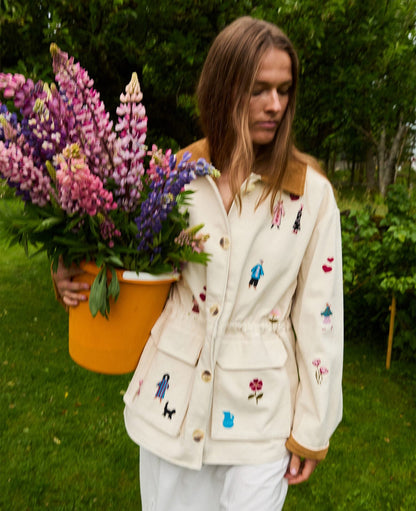 Jacket Cara Jacket White-Swan