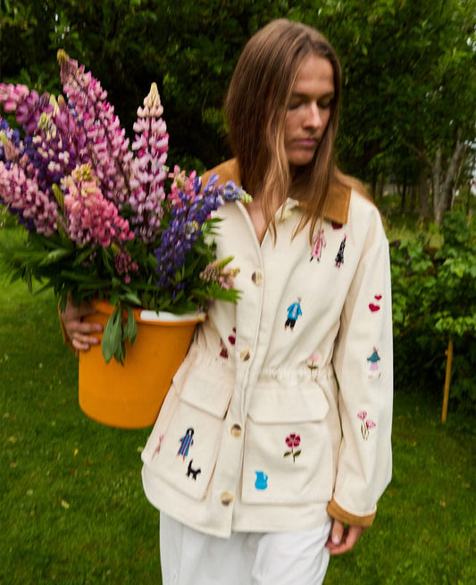 Jacket Cara Jacket White-Swan