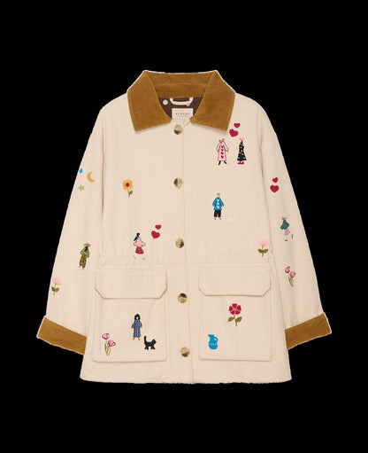 Jacket Cara Jacket White-Swan