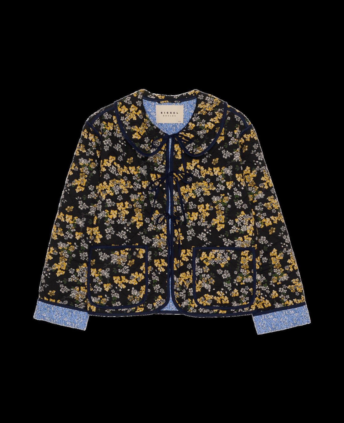 Jacket Daniella Jacket Wine-Ditsy-Yellow