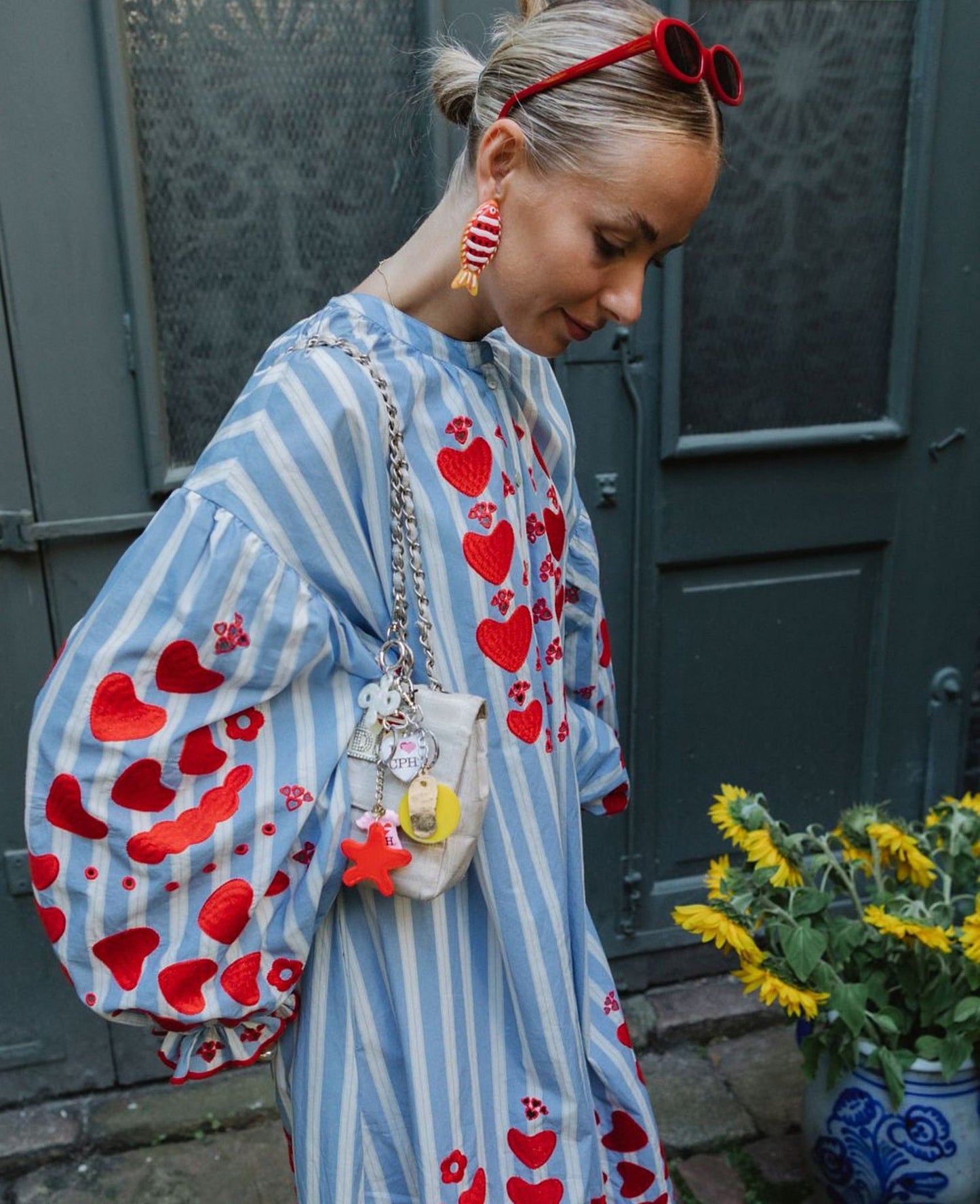 Dress Elisabeth Dress Vintage-Stripes