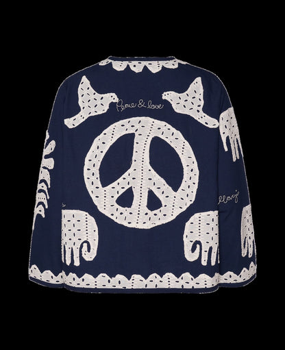 Jacket Ena Jacket Navy-Blazer