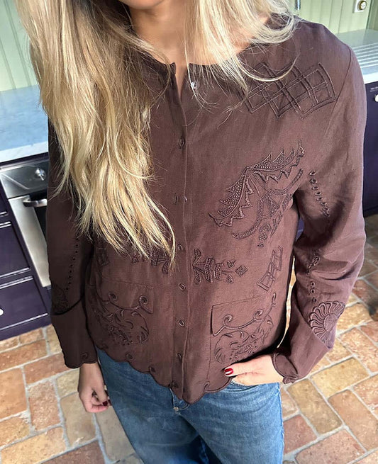SISSEL EDELBO-588 ESTER SHIRT-SEAL BROWN_04.jpg