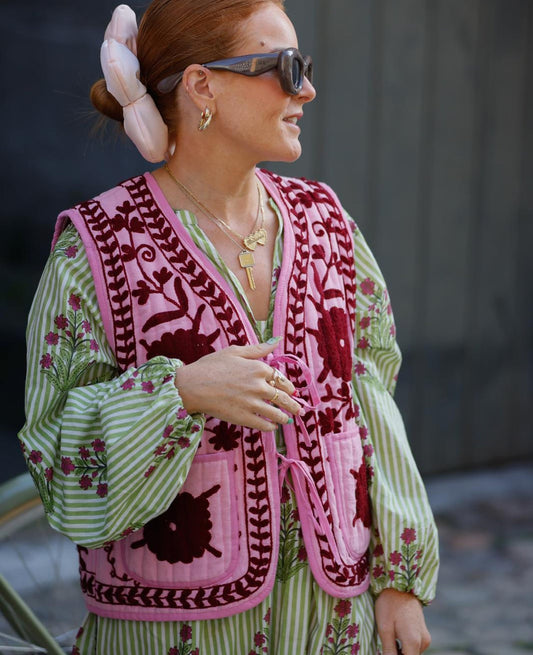 Vest Honey Vest Burgundy