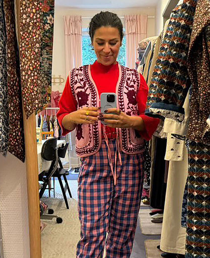 Vest Honey Vest Burgundy