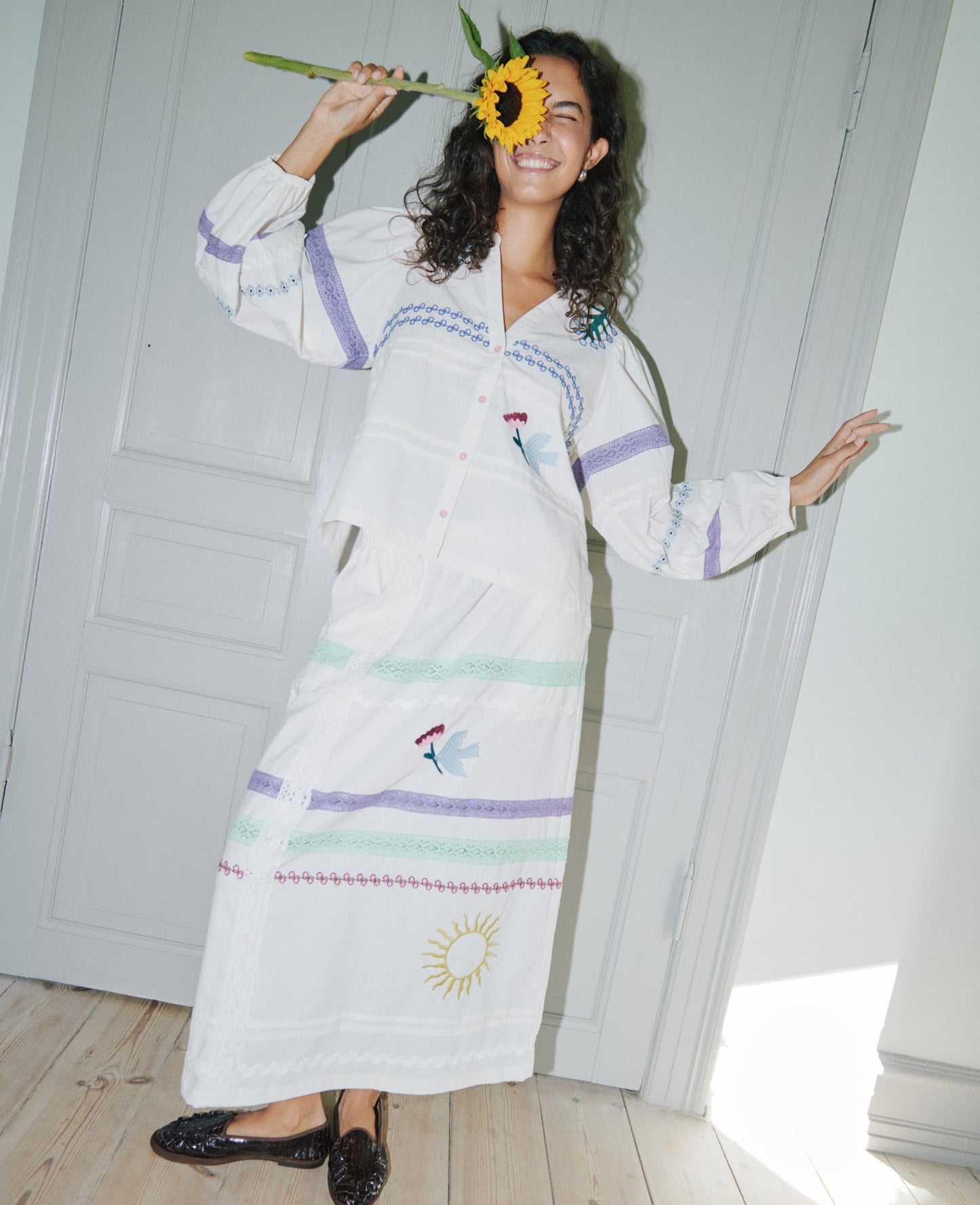 Blouse Isha Top Snow-White