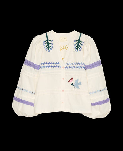 Blouse Isha Top Snow-White