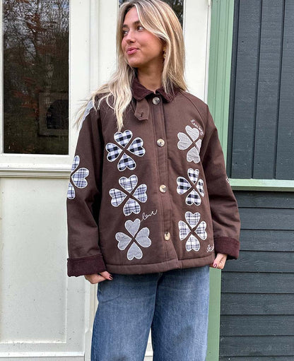 SISSEL EDELBO-588 LILLIBETH JACKET 2024-CHECKED BROWN_04.jpg