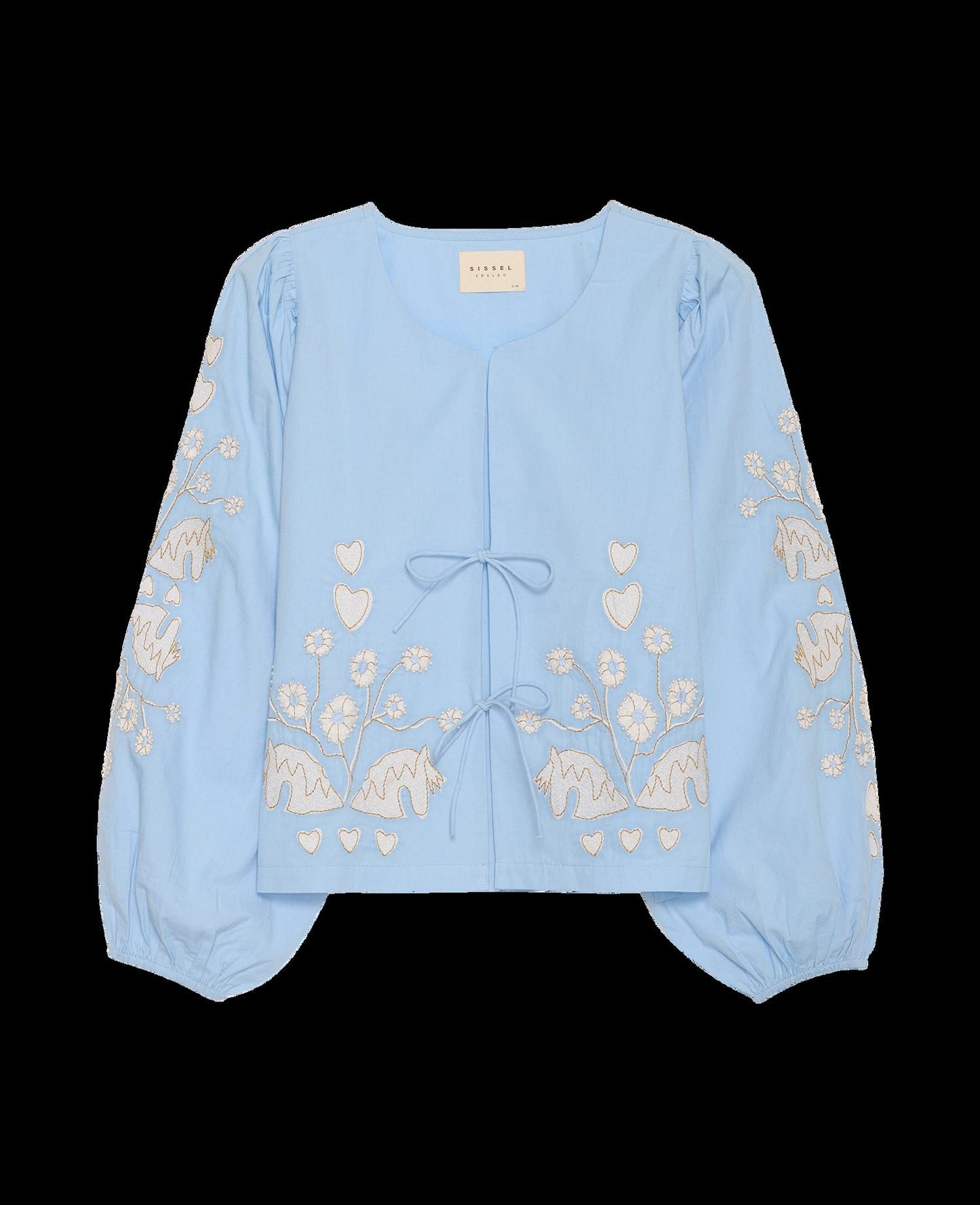 Blouse Maggan Top Light-Blue