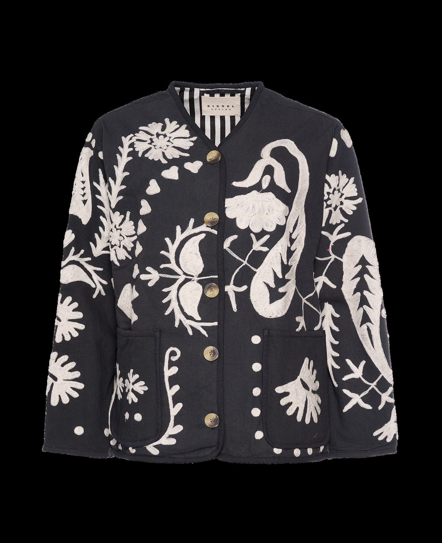 Jacket Maggie Suzani Salt-Pepper