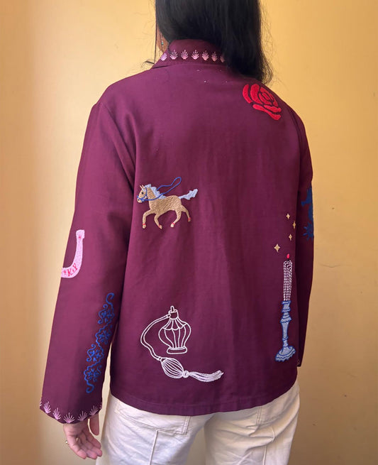 Jacket My Jacket Burgundy