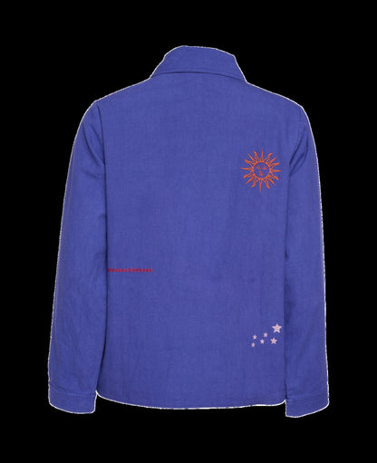 Sissel Edelbo | My Jacket - Embroidered Ultramarine-Blue