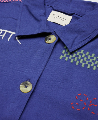 Sissel Edelbo | My Jacket - Embroidered Ultramarine-Blue