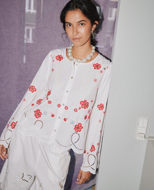 Blouse Vitus Shirt White