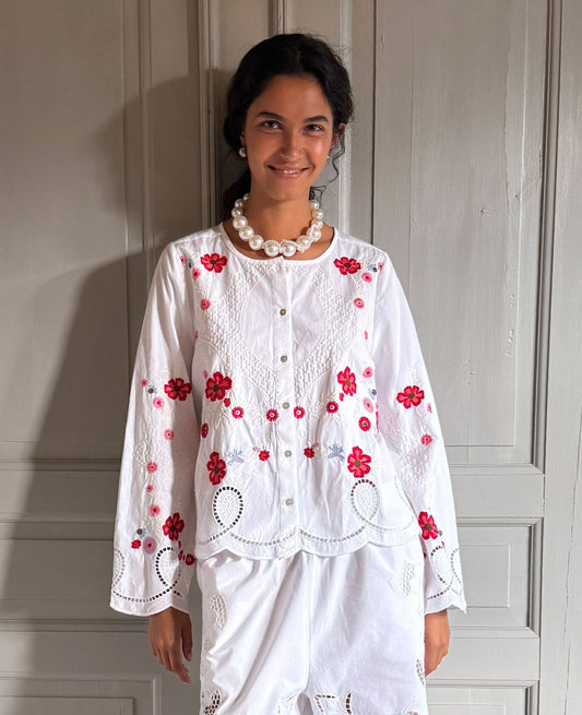 Blouse Vitus Shirt White