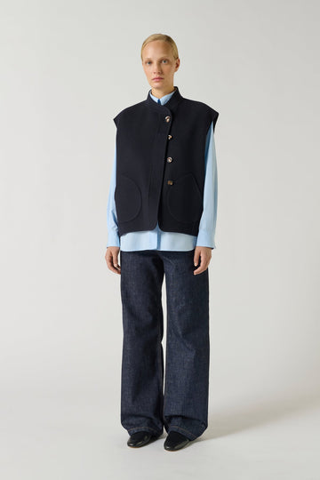 Gilet Adeline Deep-Navy