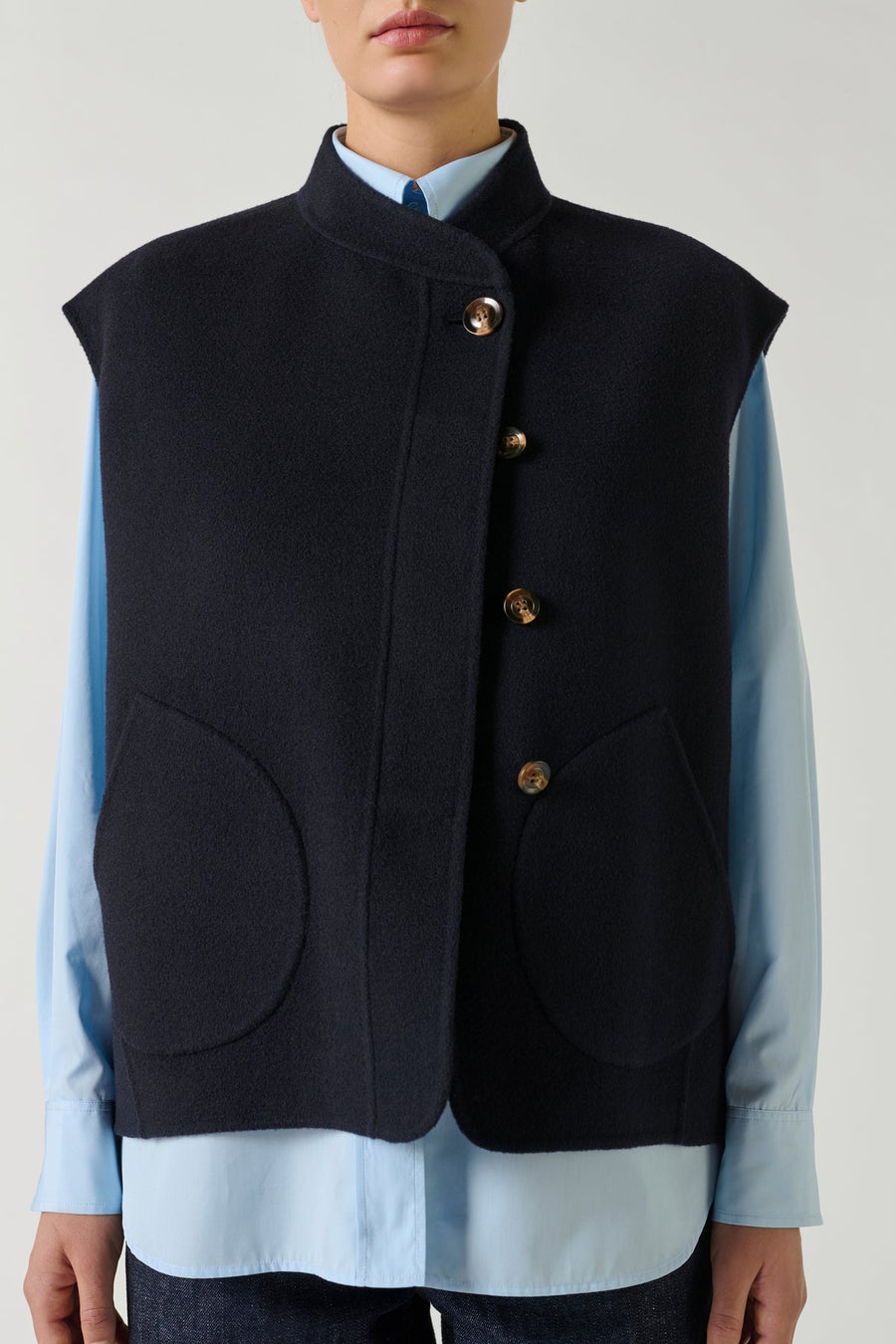 Gilet Adeline Deep-Navy