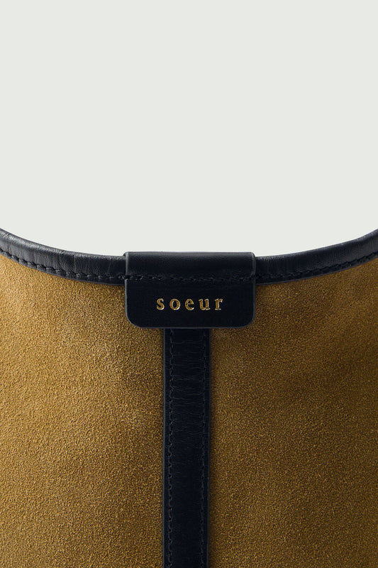 Shoulder Bag Delice 366 Bronze-Noir