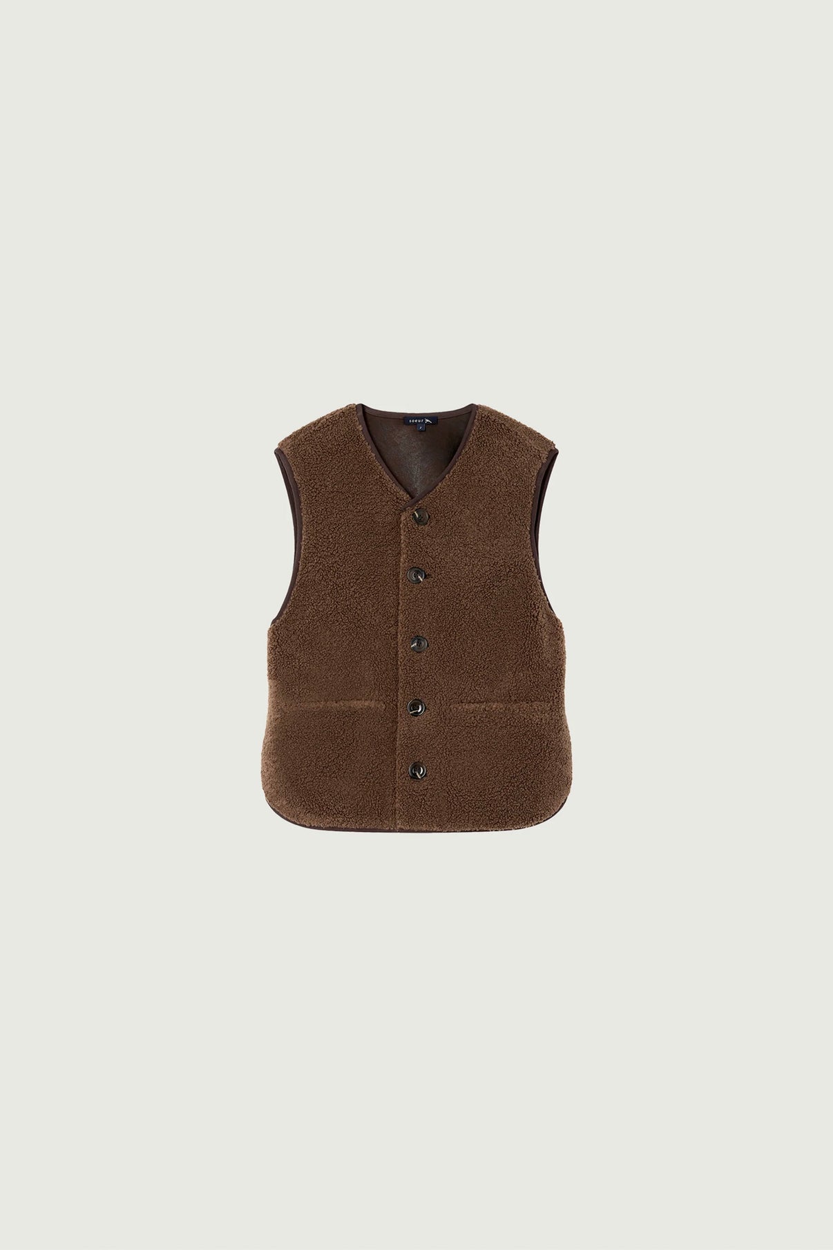 Gilet Fusil Marron