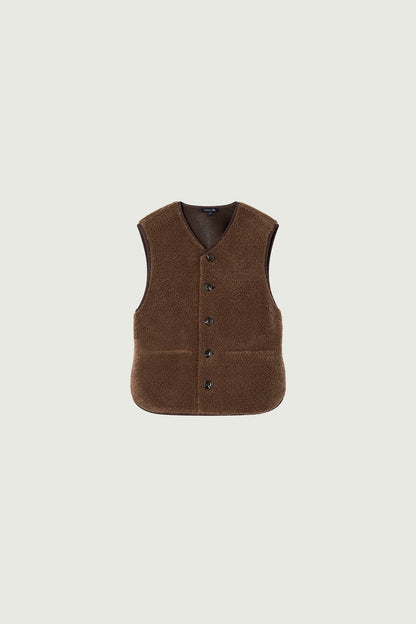 Gilet Fusil Marron
