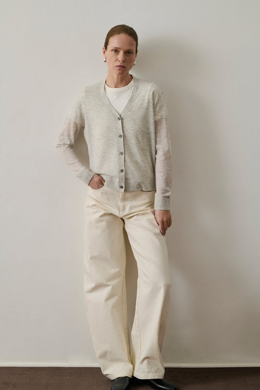 Cardigan Gianna Gris-Clair