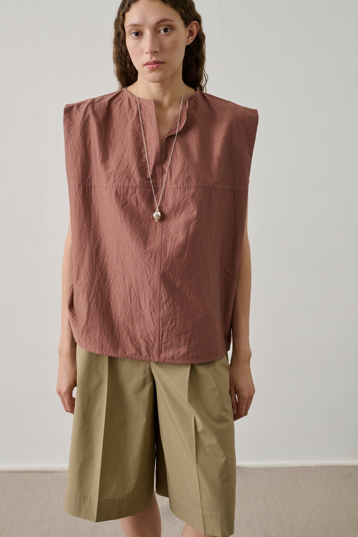 Blouse Isalys Rose-Brun