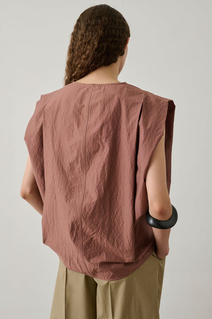 Blouse Isalys Rose-Brun