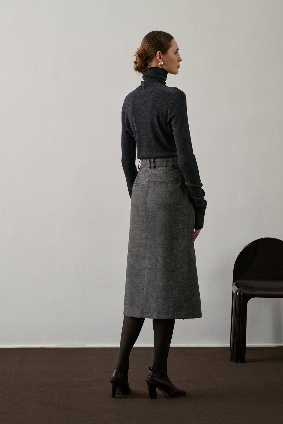 Skirt Varna 131 Gris-Chine